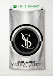 Yves Saint Laurent Throw Blankets